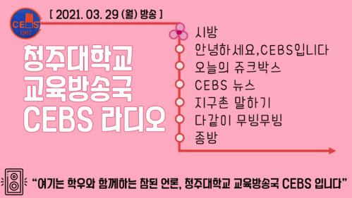 2021년 03월 29일 - 월요일 정규방송 이미지