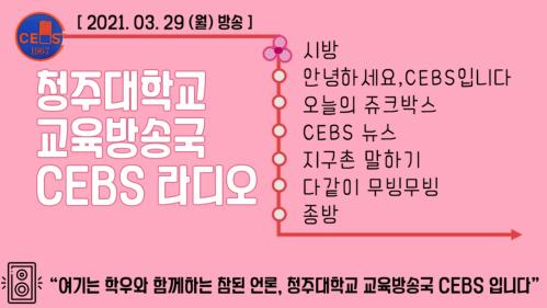 2021년 03월 29일 - 월요일 정규방송 이미지