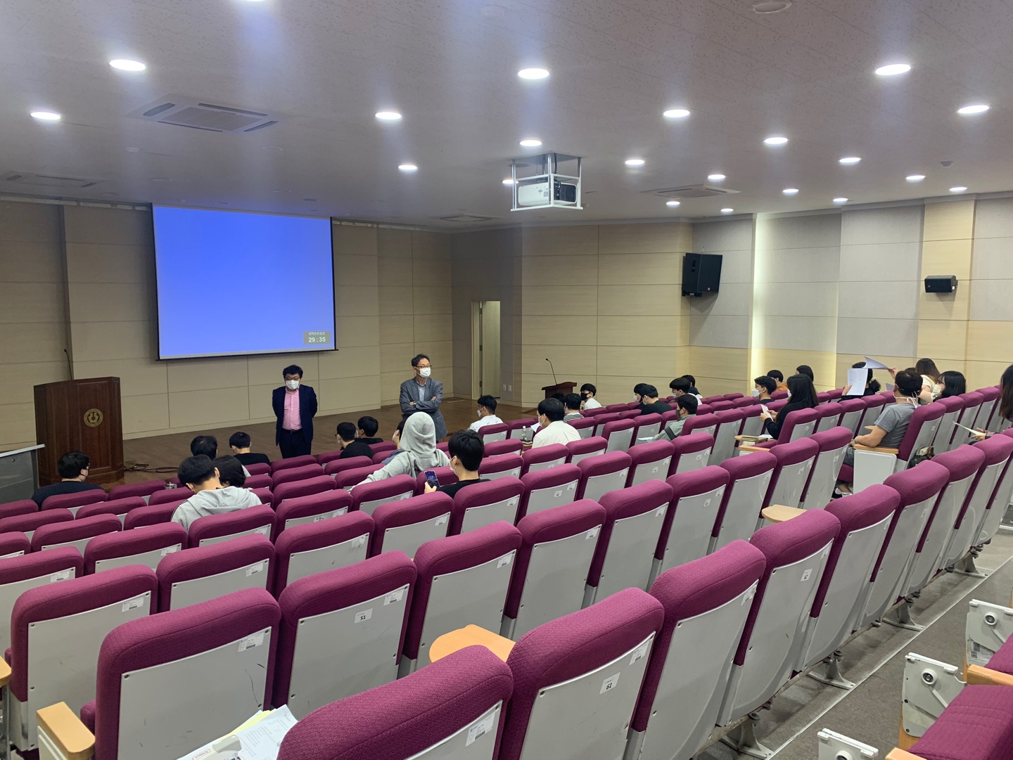 방사선학과 4학년 국시진단평가 및 간담회 이미지