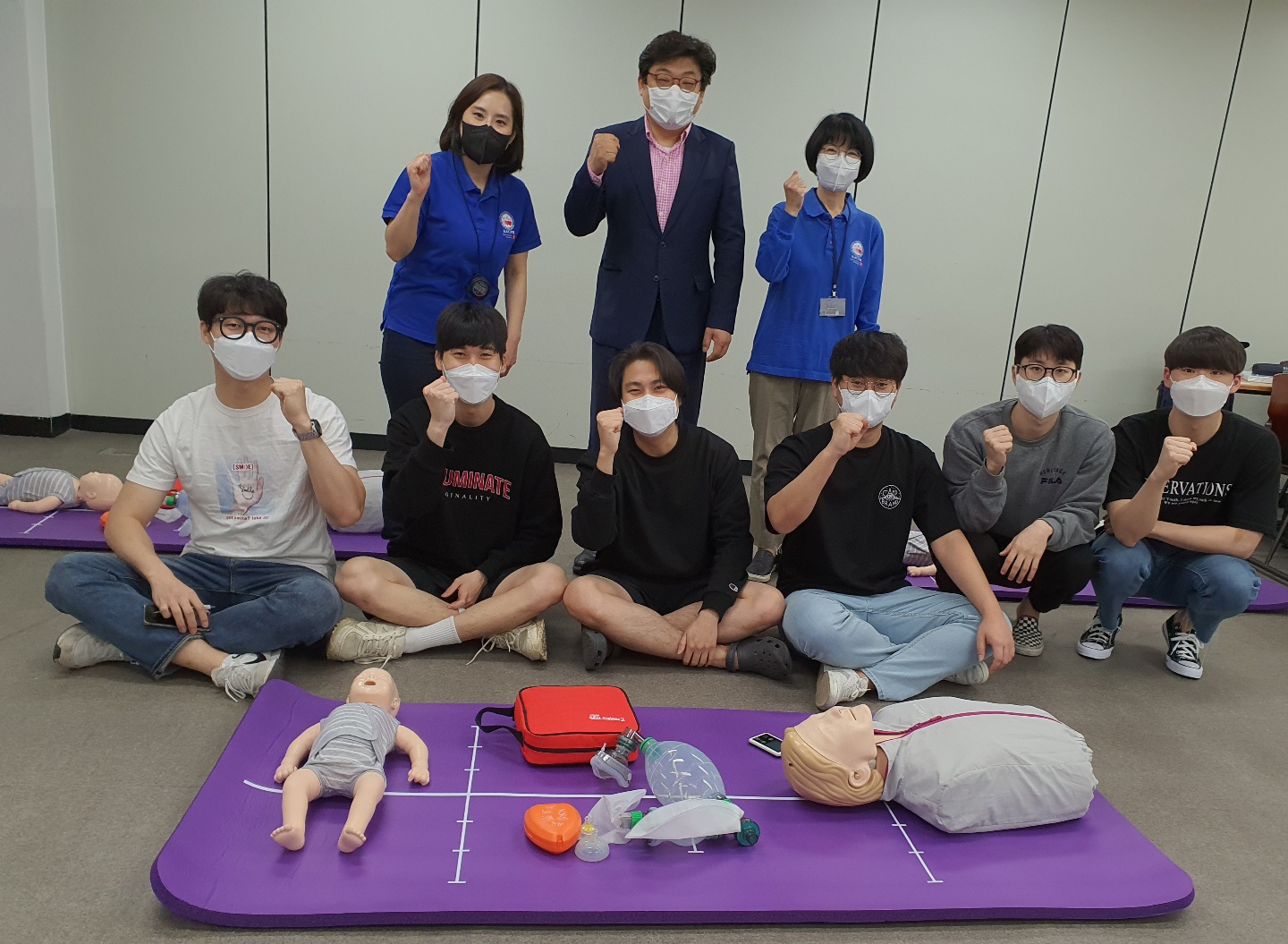 심폐소생술 BLS(Basic Life Support) provider 자격증 취득 교육 이미지