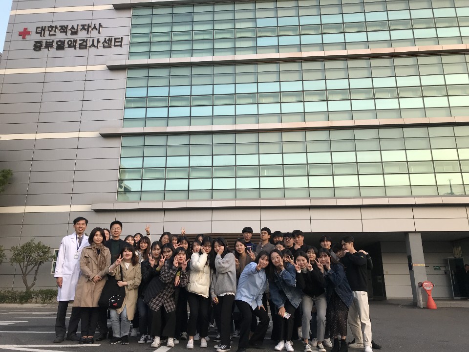 3학년 대한적십자사 충북혈액원 견학 이미지