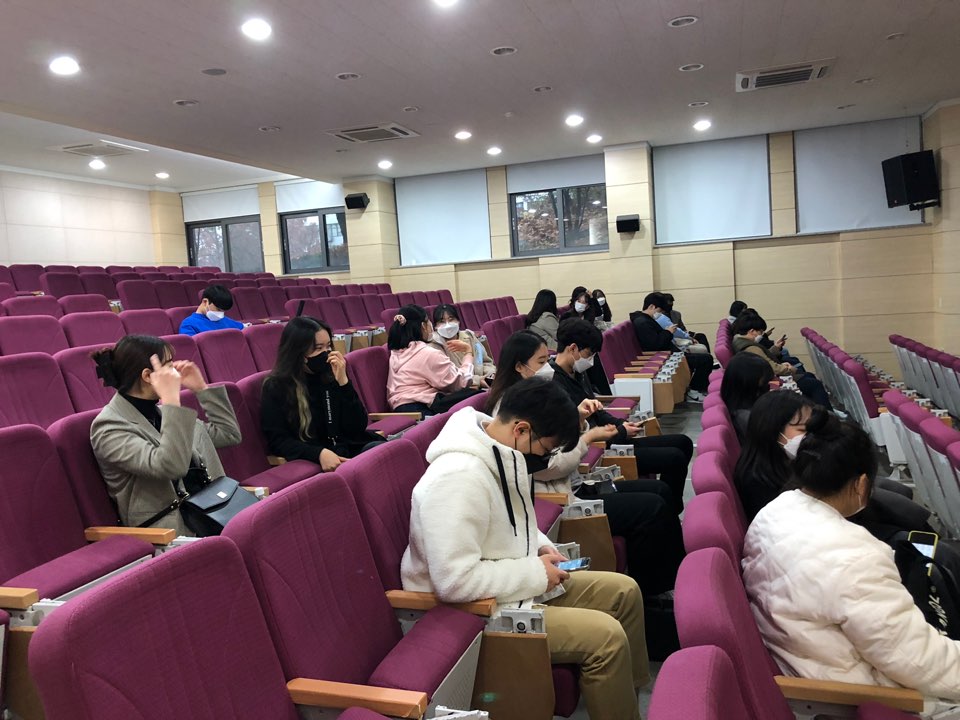 2020년도 신입생 대면식 이미지