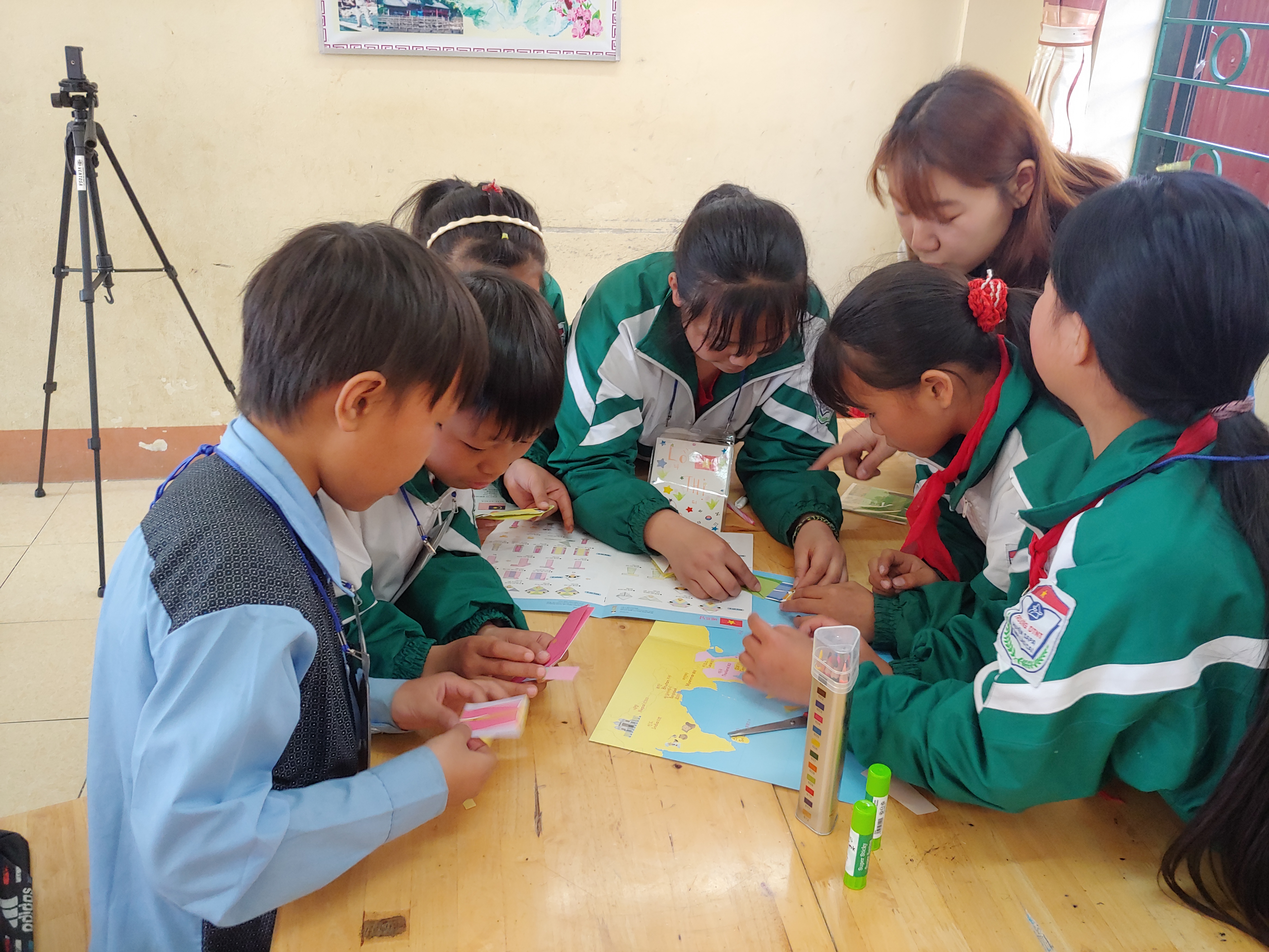 사파현 세계시민교육 모습